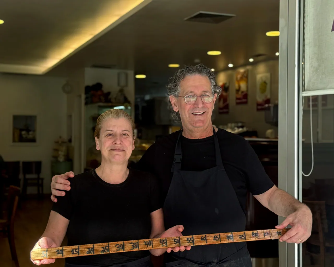 A equipa do Penta Café, sempre a mesma família